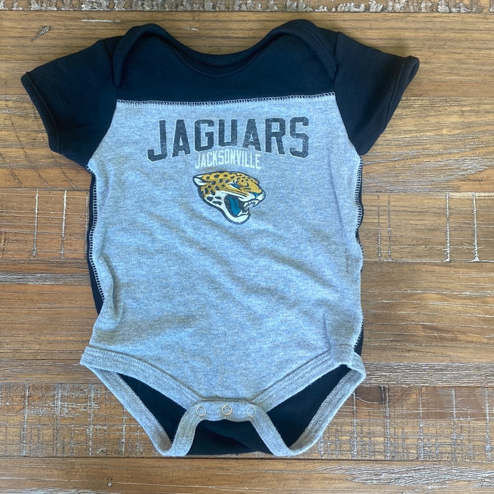 NFL jaguars onesie